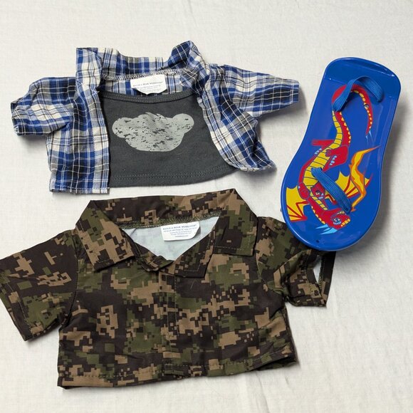 Build-a-bear workshop skater clothing and skateboard - Picture 2 of 7